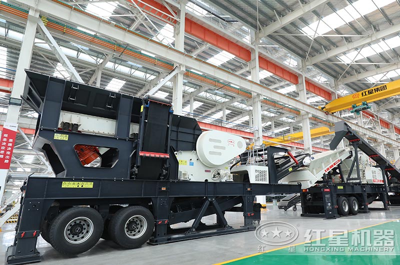 移動式建筑垃圾破碎機(jī)圖片