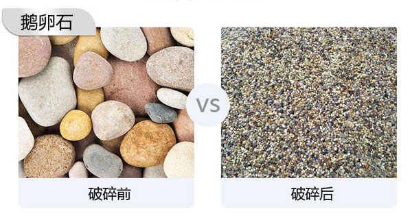 鵝卵石破碎能做石子嗎？會用到哪些設(shè)備？