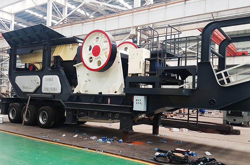 車載流動破碎石仔機，一體式作業(yè)，碎石更輕松
