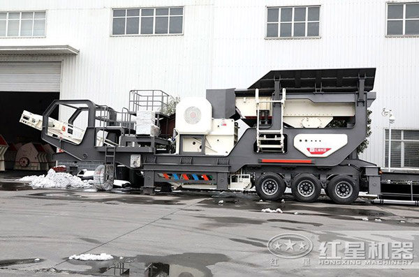 小型車式流動石子粉碎機，小巧輕便但不失專業(yè)